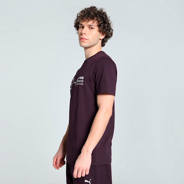 Mercedes-AMG Petronas F1® Logo Men's Motorsport Tee, Midnight Plum, extralarge-IND