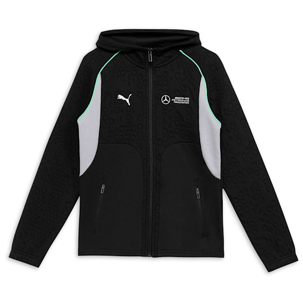 Mercedes AMG Petronas F1 Youth Hooded Motorsport Sweat Jacket PUMA