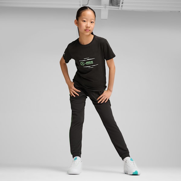 Mercedes-AMG Petronas F1® Logo Youth Motorsport Tee, PUMA Black, extralarge-IND