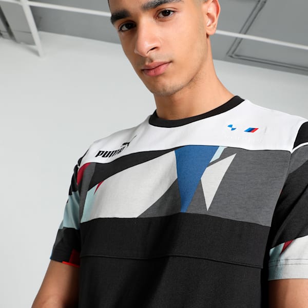 BMW M Motorsport SPEED DRIVER SERIES Men's Tee, PUMA Black, extralarge-IND