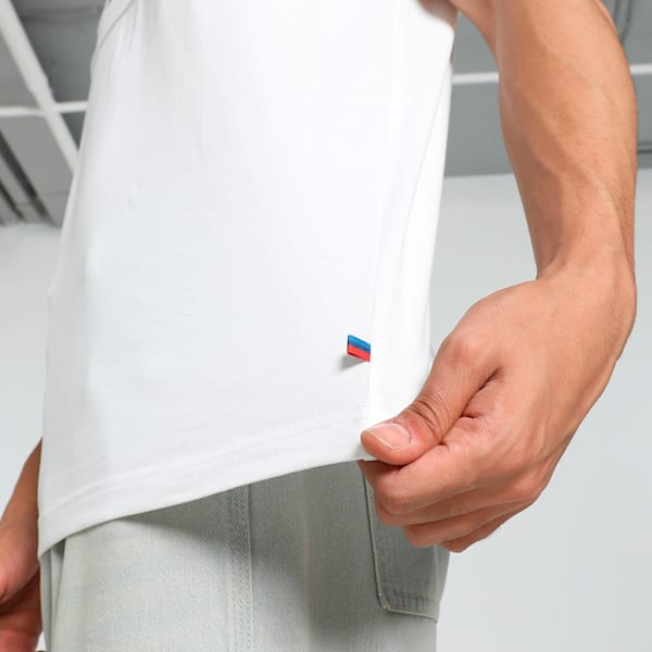 BMW M Motorsport SPEED DRIVER SERIES Men's Tee, PUMA White, extralarge-IND