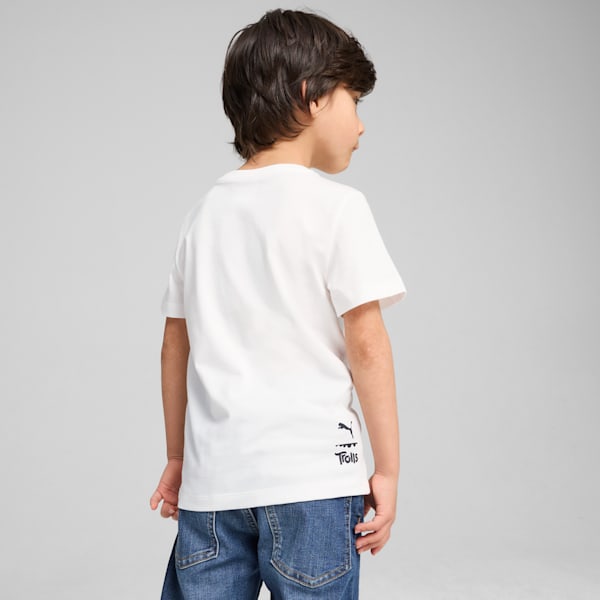PUMA x TROLLS Kid's Tee, PUMA White, extralarge-IND