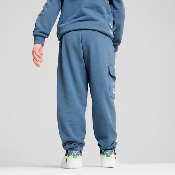 Cargo pants para niños PUMA x TROLLS, Blue Horizon, extralarge