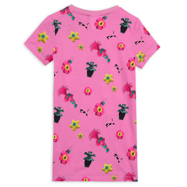 PUMA x TROLLS Kid's Tee, Mauved Out, extralarge-IND
