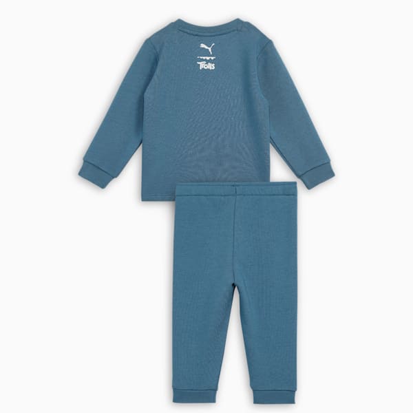 PUMA x TROLLS Toddlers' Crew-Neck Top &amp; Joggers Set, Blue Horizon, extralarge-IND