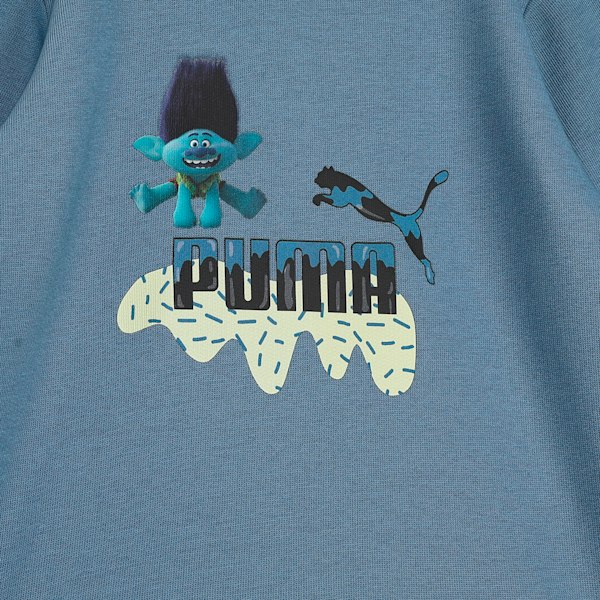 PUMA x TROLLS Toddlers' Crew-Neck Top &amp; Joggers Set, Blue Horizon, extralarge-IND