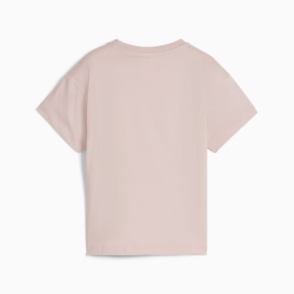 PUMA x TROLLS Little Kids' Graphic Tee, Mauve Mist, extralarge