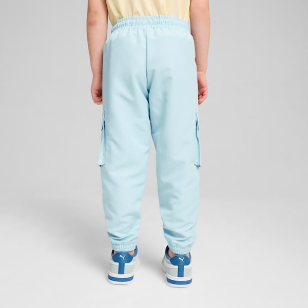 PUMA x TROLLS Little Kids' Cargo Pants, Frosted Dew, extralarge