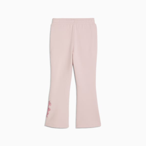 PUMA x TROLLS Little Kids' Flared Pants, Mauve Mist, extralarge
