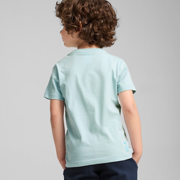 PUMA x PLAYMOBIL® Kid's Tee, Frosted Dew, extralarge-IND