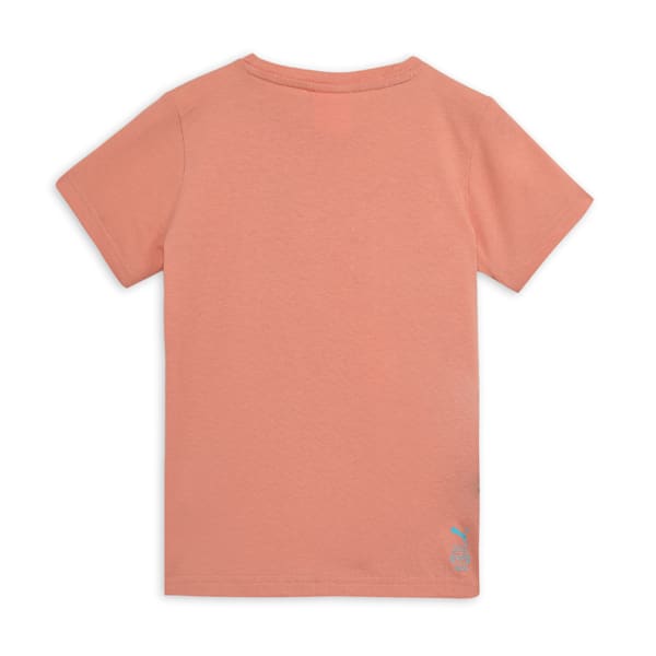 PUMA x PLAYMOBIL® Kid's Tee, Deeva Peach, extralarge-IND