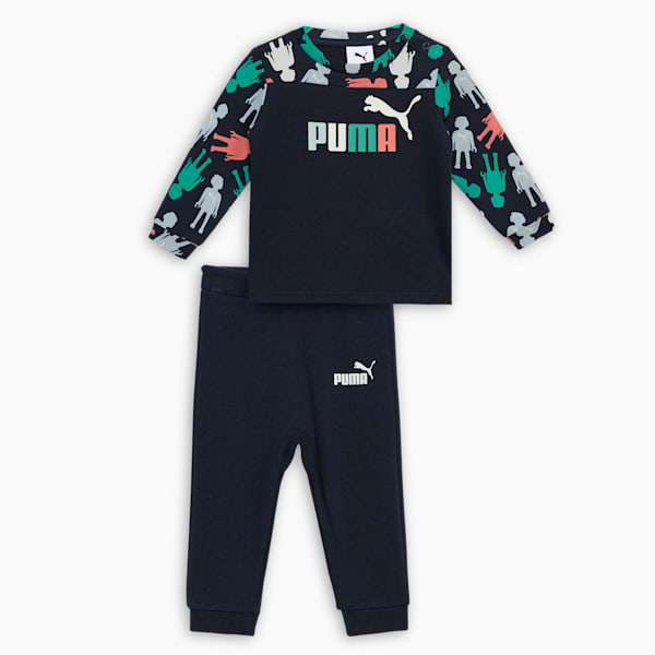 PUMA x PLAYMOBIL® Toddlers' Crew-Neck Top &amp; Joggers Set, Club Navy, extralarge-IND
