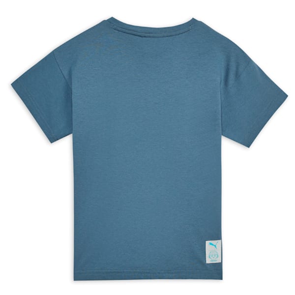 PUMA x PLAYMOBIL® Graphic Kid's Relaxed Fit Tee, Blue Horizon, extralarge-IND