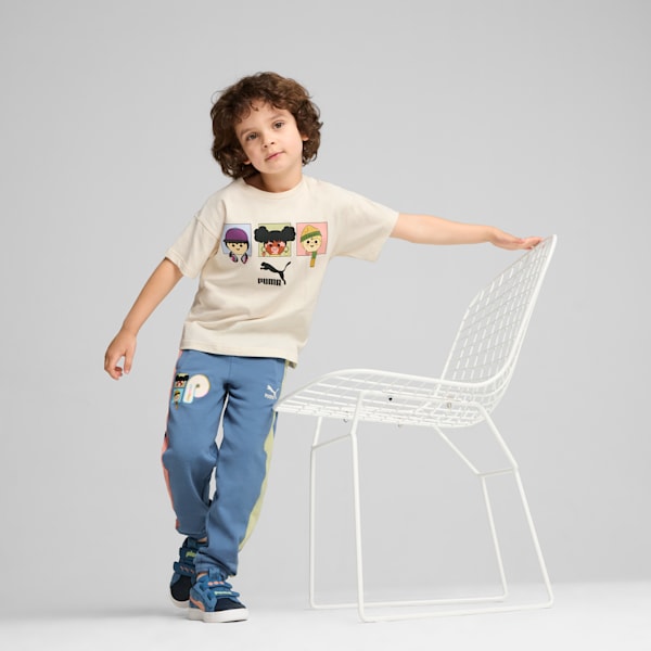 PUMA x PLAYMOBIL® Graphic Kid's Relaxed Fit Tee, No Color, extralarge-IND