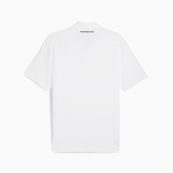 Porsche Legacy Motorsport Essentials Men's Polo Shirt, PUMA White, extralarge