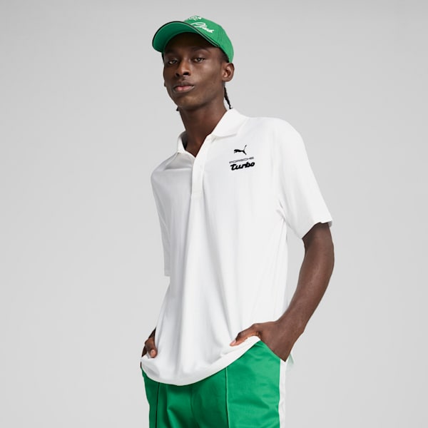 Polo para hombre Porsche Legacy ESS, PUMA White, extralarge
