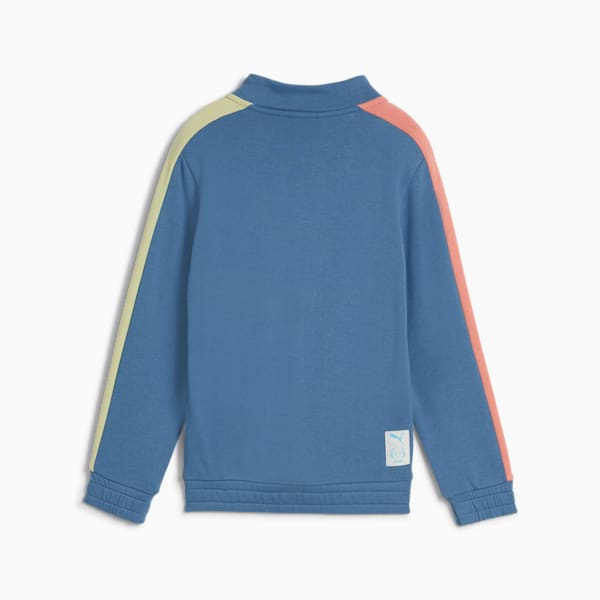 Chamarra para niños pequeños PUMA x PLAYMOBIL® T7, Blue Horizon, extralarge