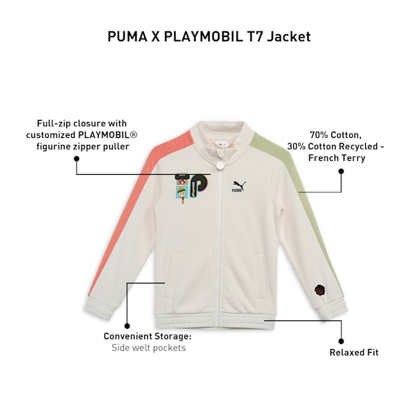 PUMA x PLAYMOBIL® T7 Kid's Jacket, No Color, extralarge-IND