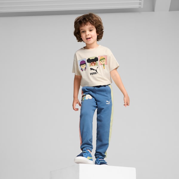 Pants para niños pequeños PUMA x PLAYMOBIL® T7, Blue Horizon, extralarge