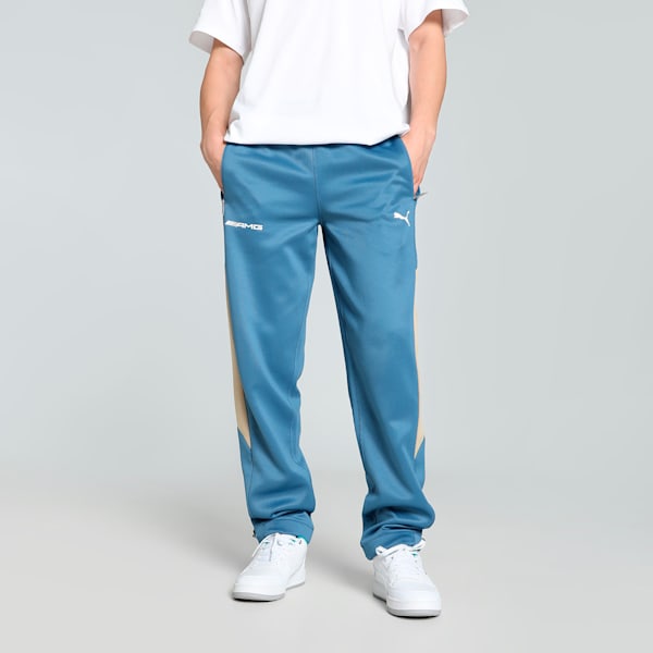 Mercedes-AMG Motorsport Men's Track Pants, Blue Horizon, extralarge-IND