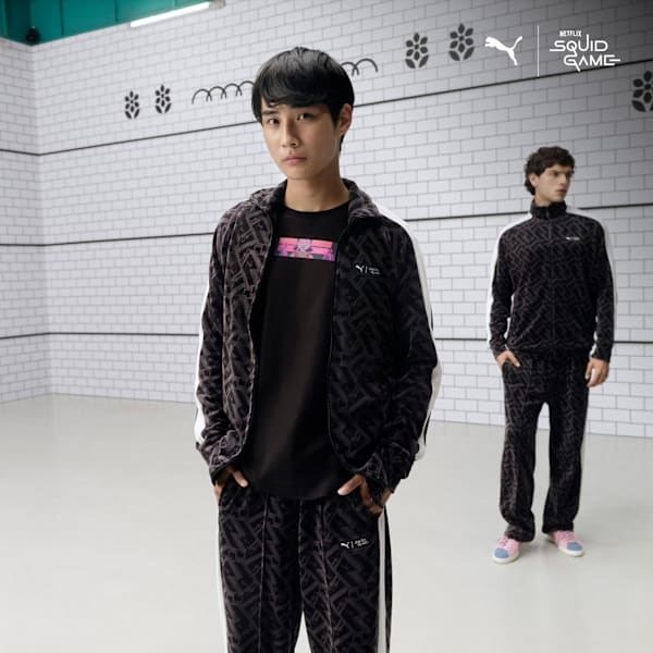 PUMA x SQUID GAME Men's Tee, PUMA Black, extralarge
