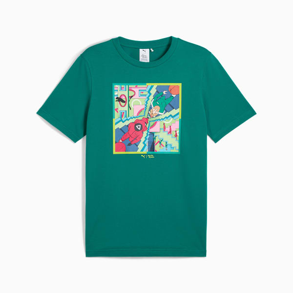 PUMA x SQUID GAME Men's Tee, Mint Tea, extralarge