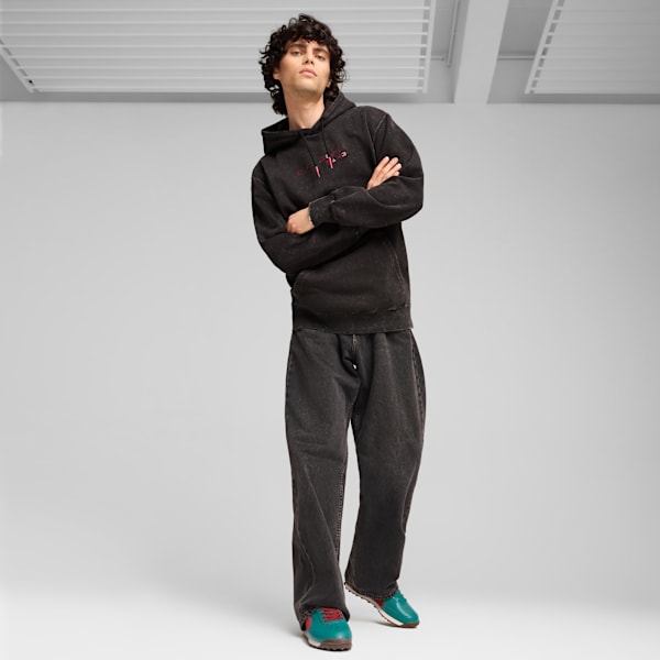 Sudadera con capucha PUMA x SQUID GAME para hombre, PUMA Black, extralarge