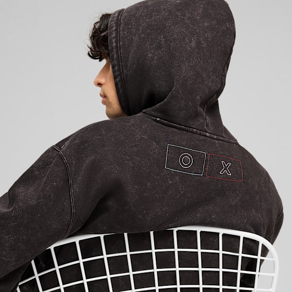 PUMA x SQUID GAME Men's Hoodie, PUMA Black, extralarge