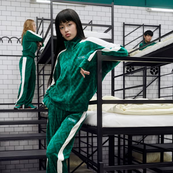 PUMA x SQUID GAME Women's T7 Jacket, Mint Tea, extralarge