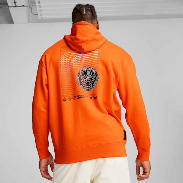 PUMA X ROCKET LEAGUE Men's Hoodie, Flame Flicker, extralarge