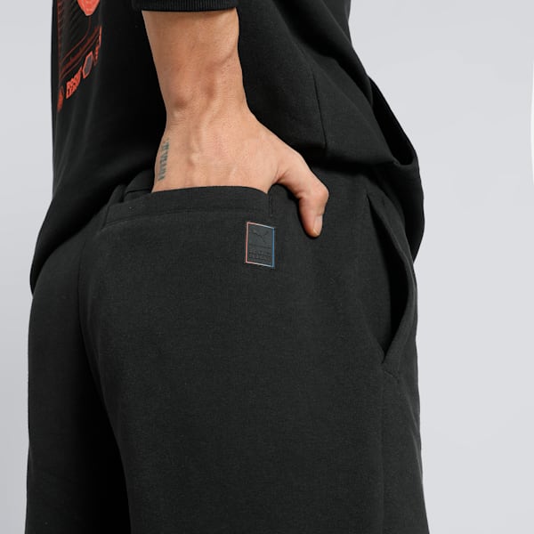 PUMA x ROCKET LEAGUE Men's Relaxed Fit Shorts, PUMA Black, extralarge-IND