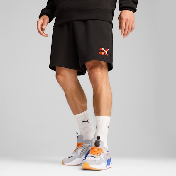 PUMA X ROCKET LEAGUE Men's Shorts, PUMA Black, extralarge