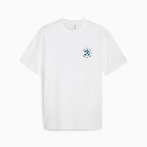 Camiseta gráfica PUMA x PALM TREE CREW para hombre, PUMA White, extralarge