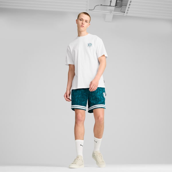 Camiseta gráfica PUMA x PALM TREE CREW para hombre, PUMA White, extralarge