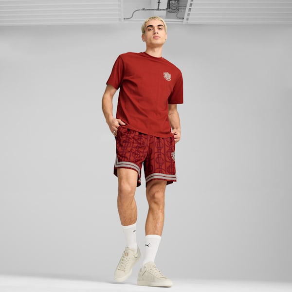 Camiseta gráfica PUMA x PALM TREE CREW para hombre, Mars Red, extralarge