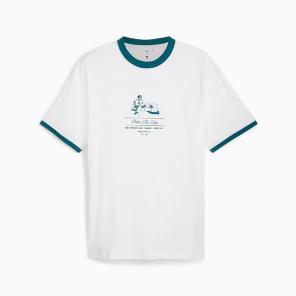 PUMA x PALM TREE CREW Men's Ringer Tee, PUMA White, extralarge