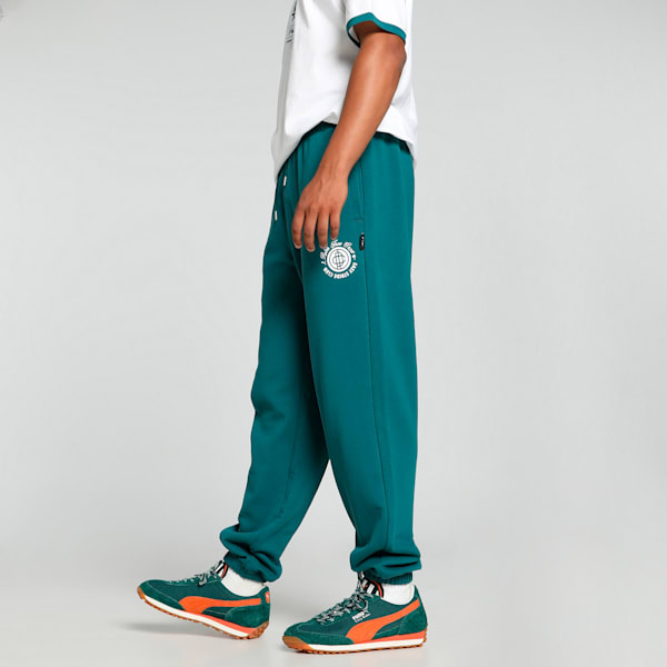 PUMA x PALM TREE CREW Men's Relaxed Fit Sweat Pants, Cold Green, extralarge-IND