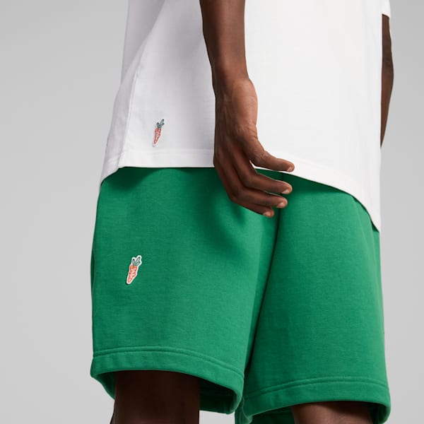 Green puma shorts clearance