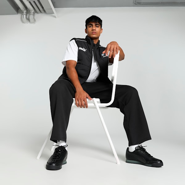 BMW M Motorsport MT7+ Men's Padded Vest, PUMA Black, extralarge-IND