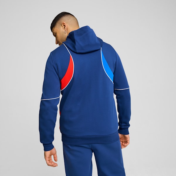Veste de survêtement à capuche BMW M Motorsport Homme, Pro Blue-M Color, extralarge