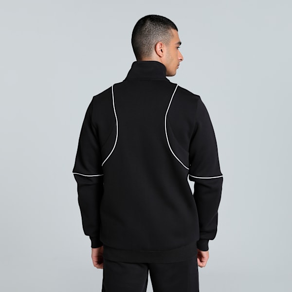 BMW M Motorsport Sweat Men's Jacket, PUMA Black, extralarge-IND