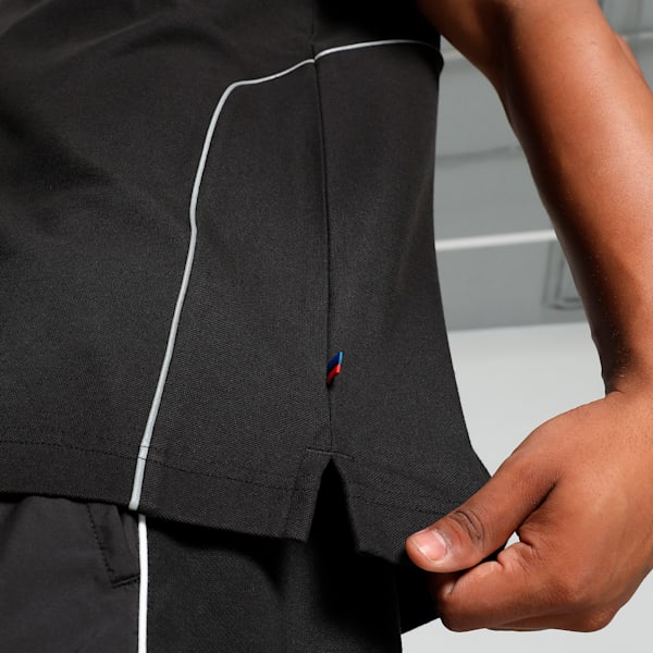 BMW M Motorsport Men's Polo, PUMA Black, extralarge-IND