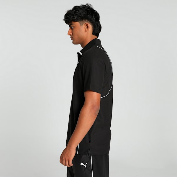 BMW M Motorsport Men's Polo, PUMA Black, extralarge-IND