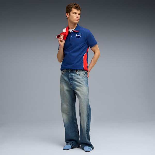 BMW M Motorsport Polo Men, Pro Blue-M Color, extralarge