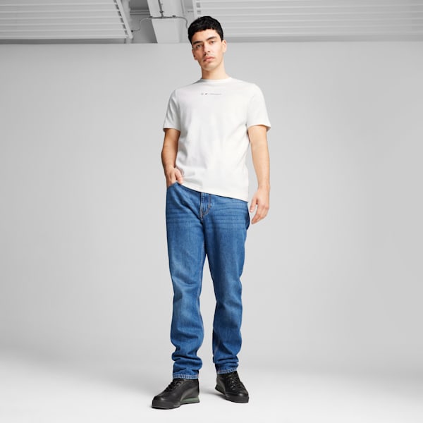 BMW M Motorsport Men's Jacquard Tee, PUMA White, extralarge
