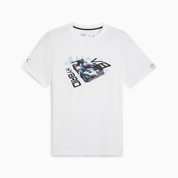 BMW MMS CAR GRAPHIC TEE Men, PUMA White, extralarge
