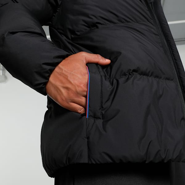 BMW M Motorsport Men's Puffer Jacket, PUMA Black, extralarge-IND