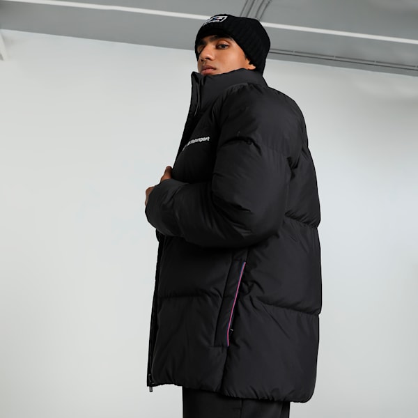 BMW M Motorsport Men's Puffer Jacket, PUMA Black, extralarge-IND