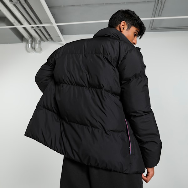 BMW M Motorsport Men's Puffer Jacket, PUMA Black, extralarge-IND
