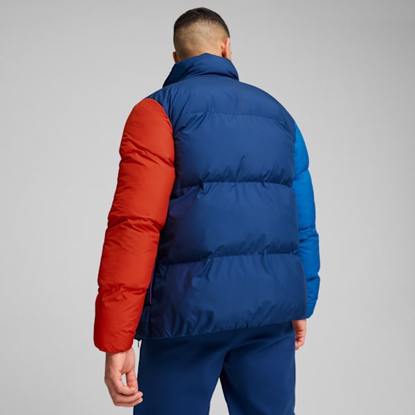 BMW M Motorsport Men's Puffer Jacket, Pro Blue-M Color, extralarge-IND